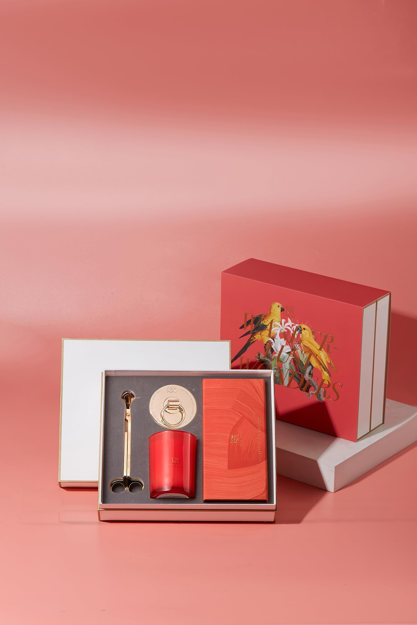 ESNA HOME Luxury Scented Candle Set I Aromatherapy Candles I Holiday Scented Candles Gift Set - AB Mystery