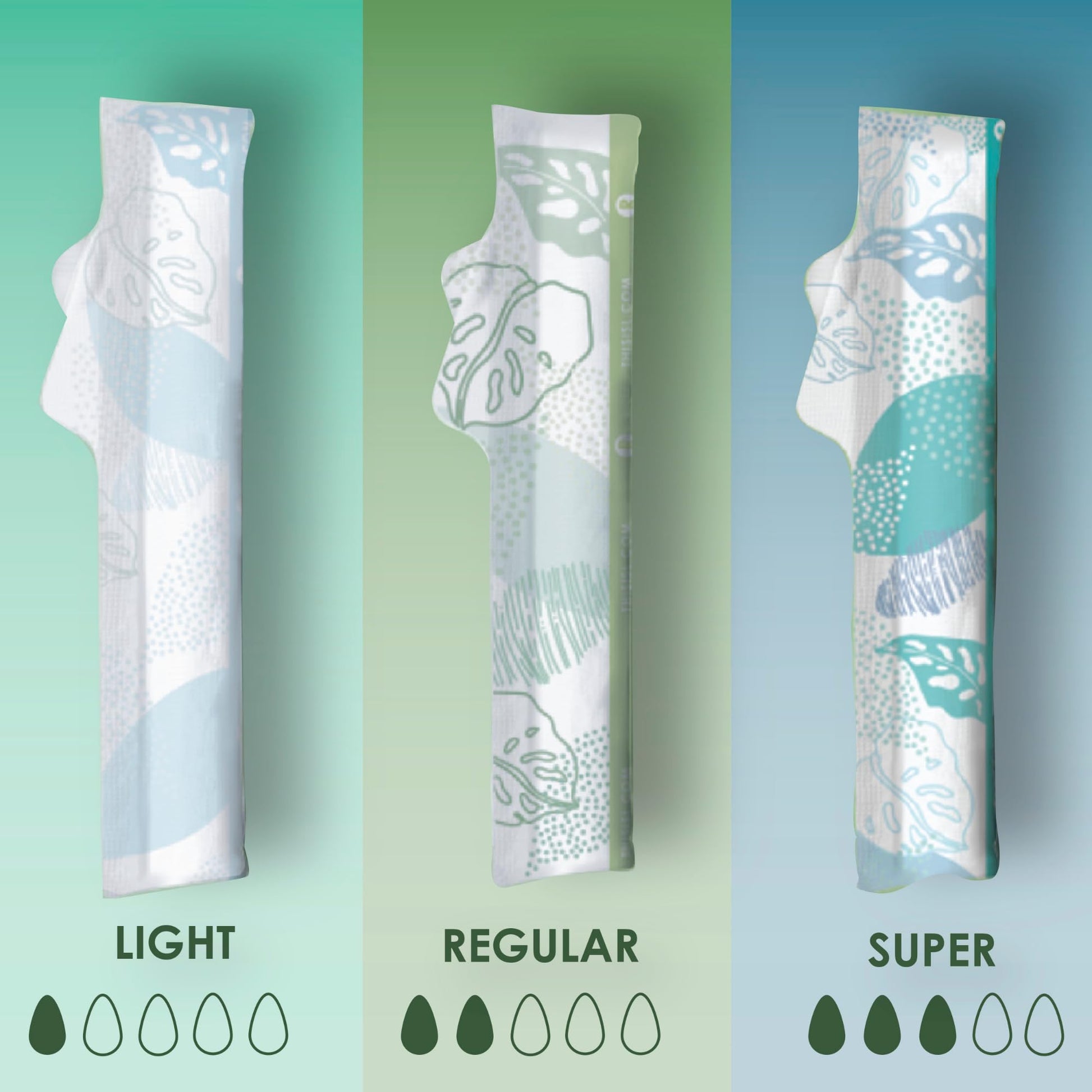 L. Organic Cotton Tampons - Regular 42 Count x 2 Packs (84 Count Total) (Packaging May Vary) - AB Mystery