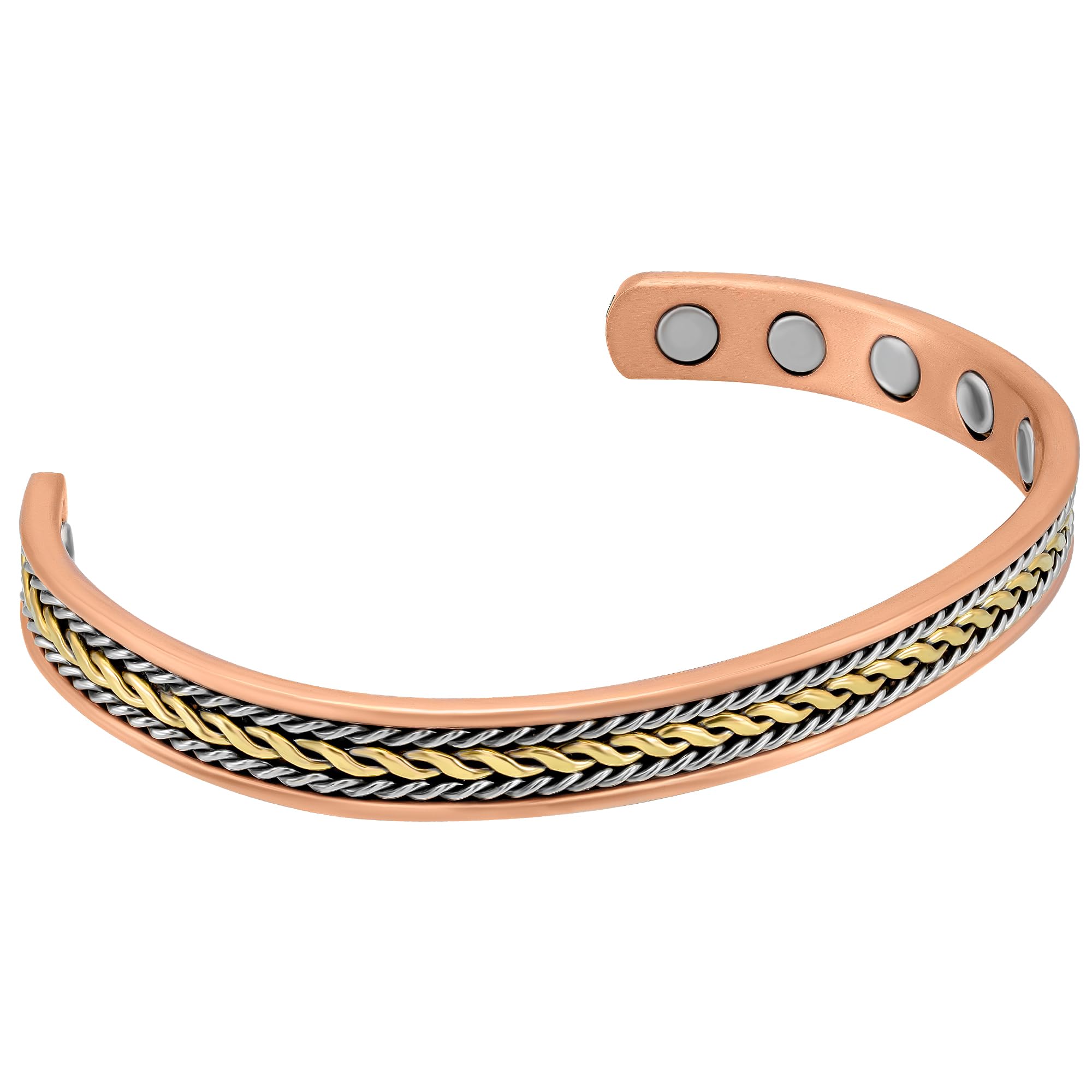 MagnetRX® Women's Copper Bracelet – Effective 99.9% Pure Copper Magnetic Therapy Bracelets - AB Mystery