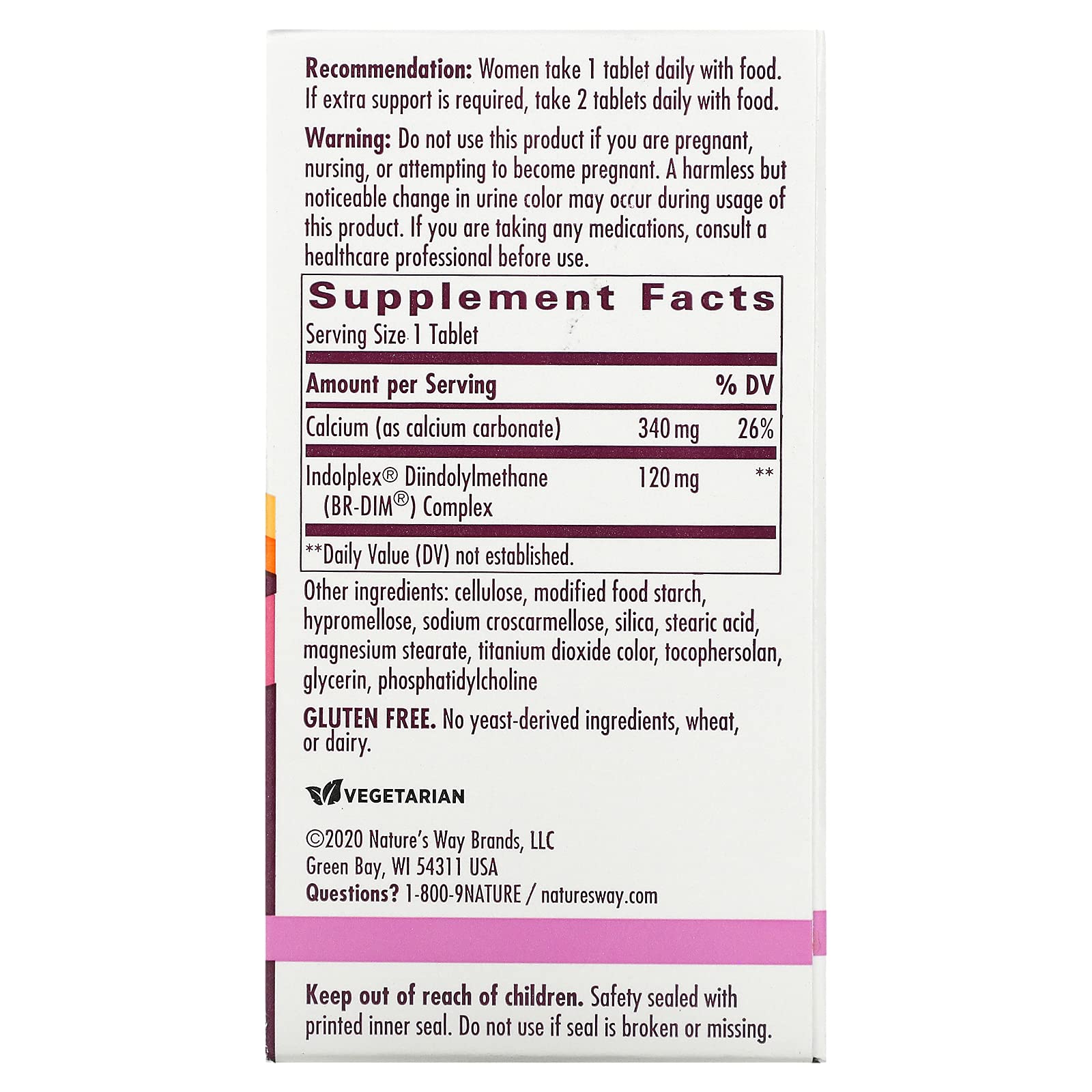 Nature's Way Estrobalance with Absorbable Br-dim, Supports Healthy Estrogen Metabolism, 60 Count - AB Mystery