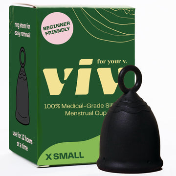 Viv for Your V Menstrual Cup | Extra Small | Safe, Comfortable, Alternative to Tampons and Pads
