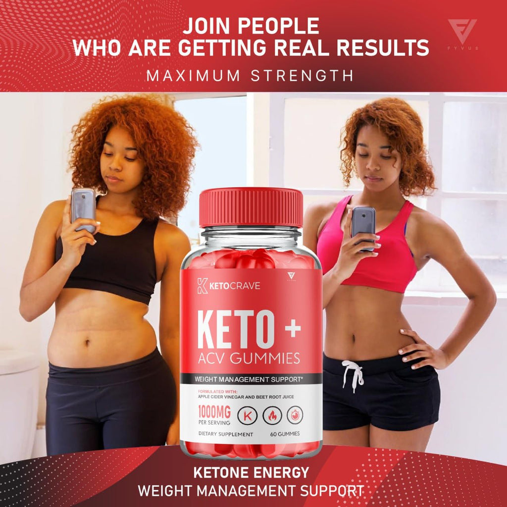 (3 Pack) Keto Crave ACV Gummies Kelly Clarkson, Ketocrave Keto + ACV Gummies Advanced