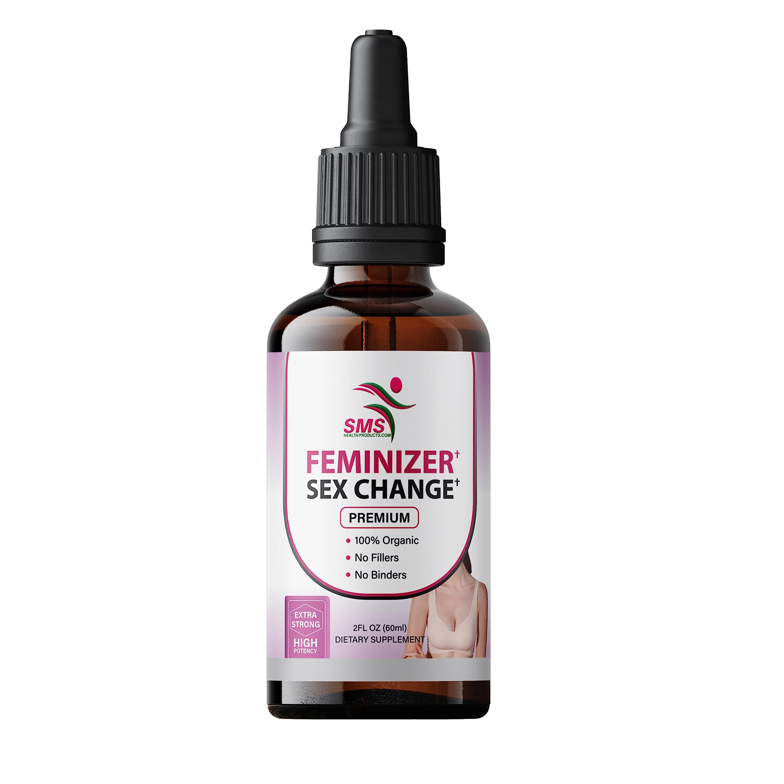 SMSHEALTHPRODUCTS.com Feminizer by SMS, Pueraria Mirifica Drops | Premium Grade - AB Mystery