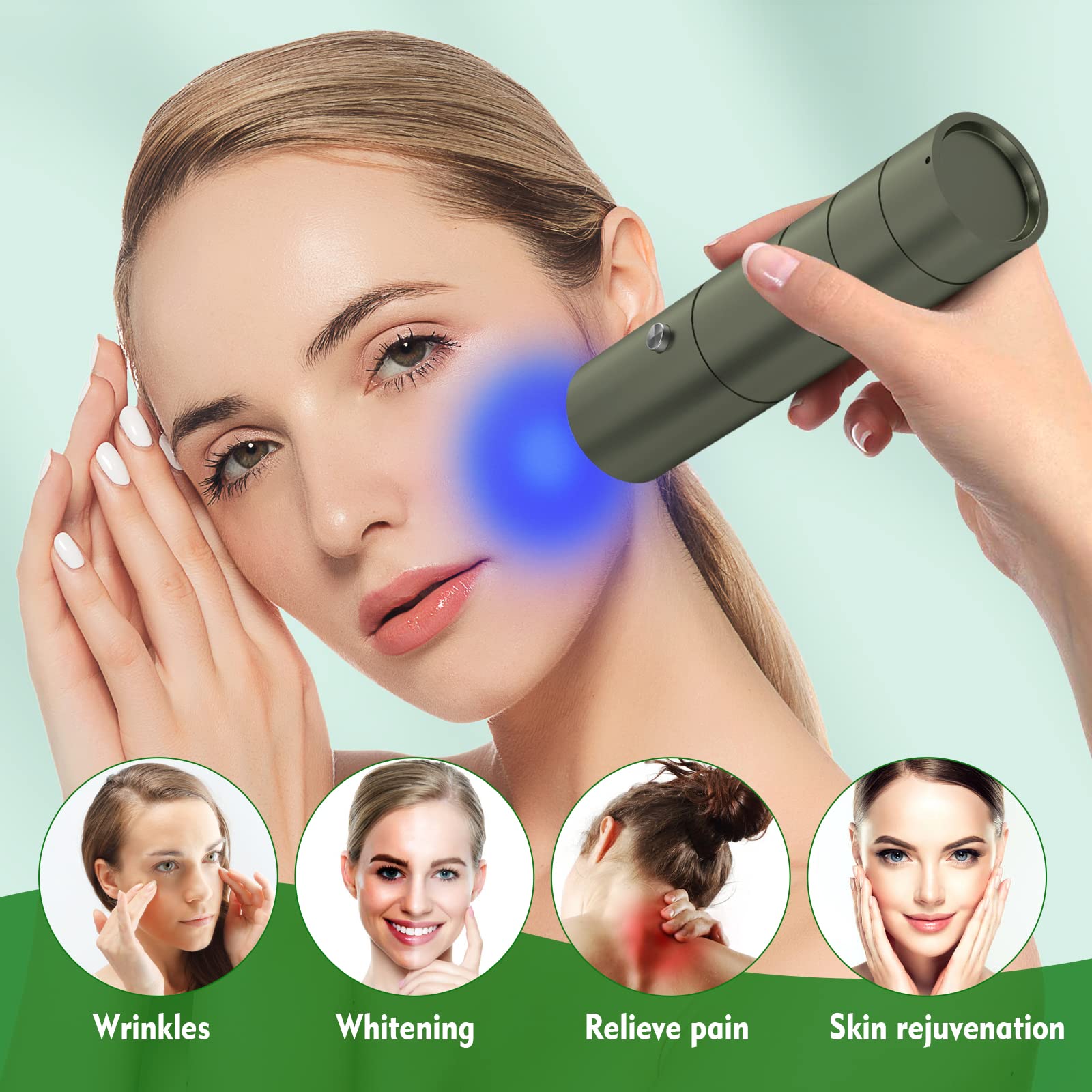 Red Light Therapy Device- Upgraded 5 in 1Red Infrared Light Machine for Body Joints & Muscles Pain Relief - AB Mystery