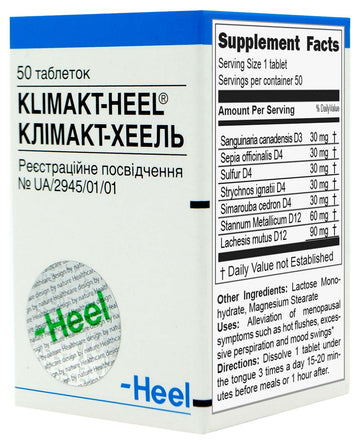 Klimaktheel 50 Tablets
