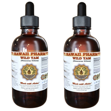 Wild Yam Liquid Extract, Wild Yam (Dioscorea Villosa) Tincture 2x2 oz
