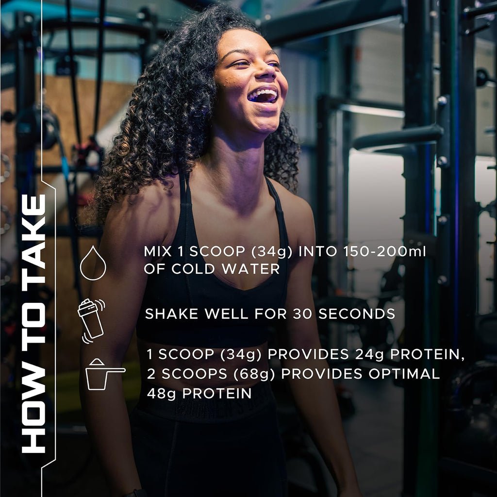 USN Blue Lab Whey Protein Powder: Chocolate Caramel - Whey Protein 908g USN