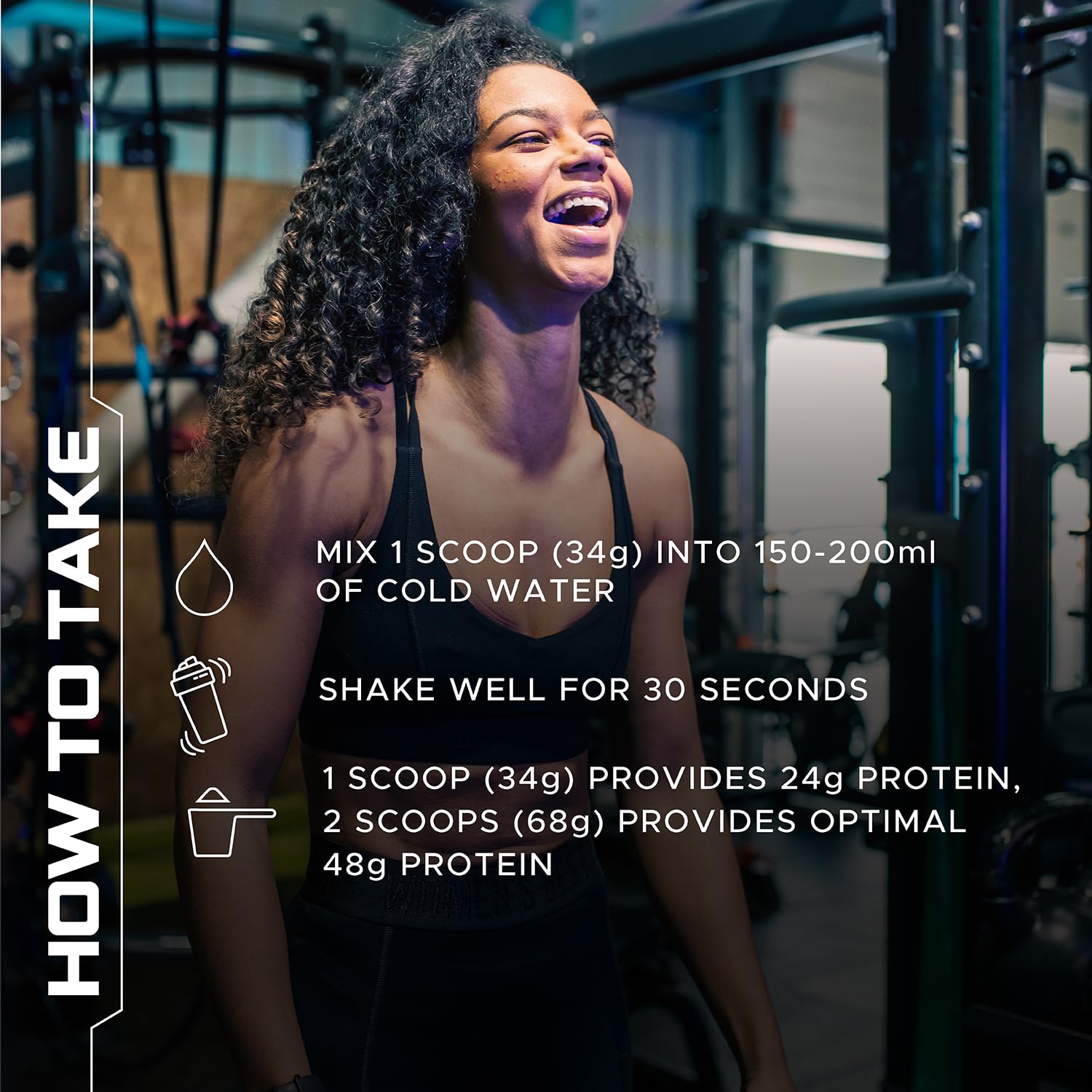 USN Blue Lab Whey Protein Powder: Chocolate Caramel - Whey Protein 908g USN