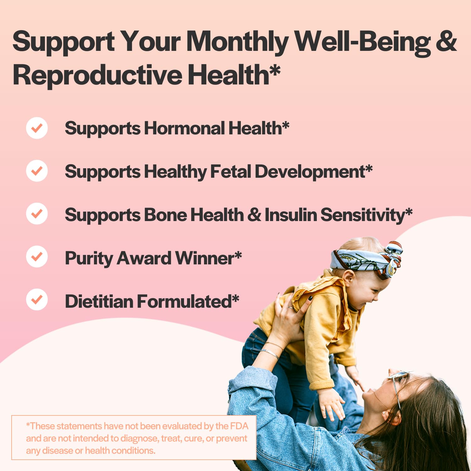 Myo-Inositol & D-Chiro Inositol Capsules with MTHF, Folate, Vitamin D| Support - AB Mystery