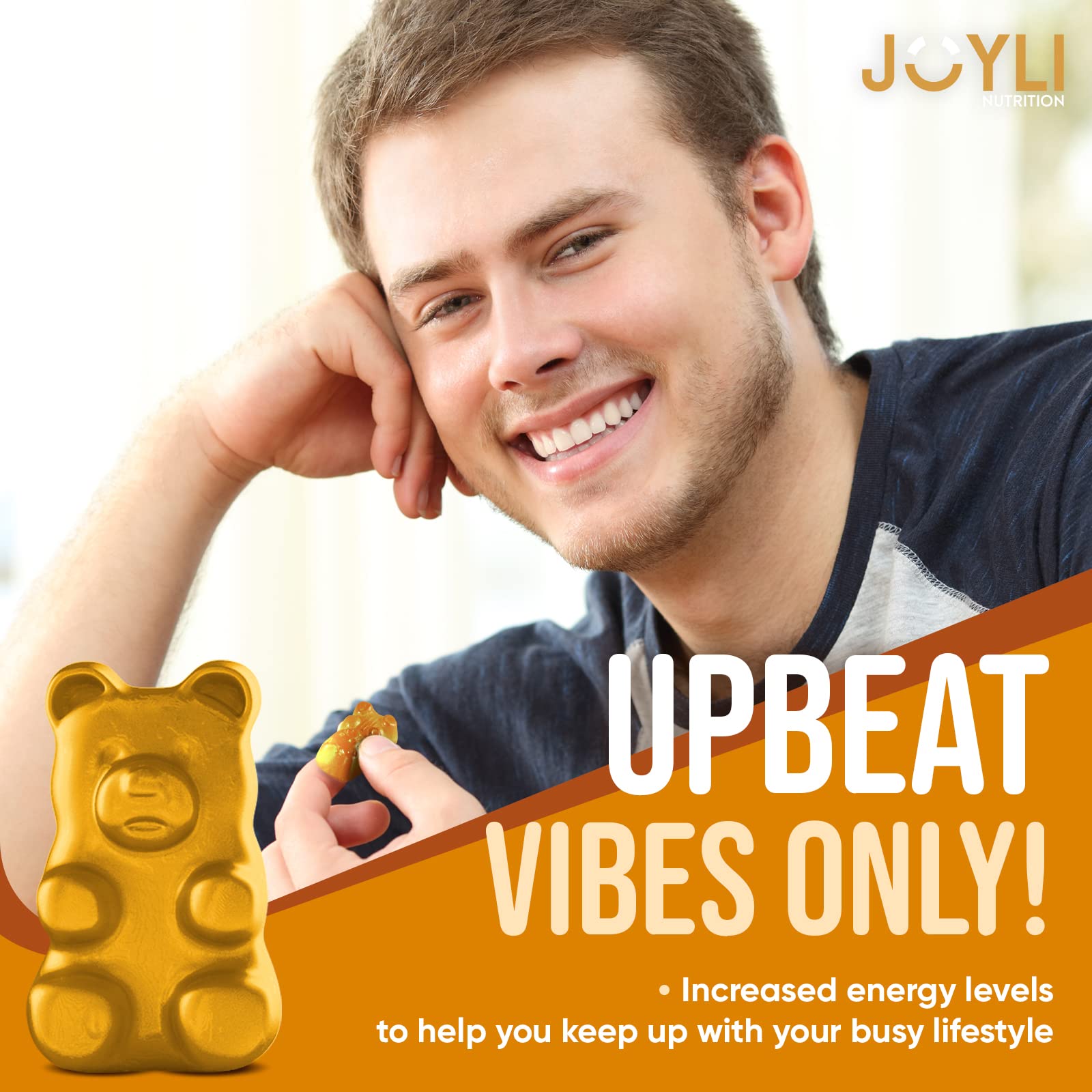 Joyli L Tyrosine Gummies 1000MG - L-Tyrosine Supplement for Kids & Adults - AB Mystery