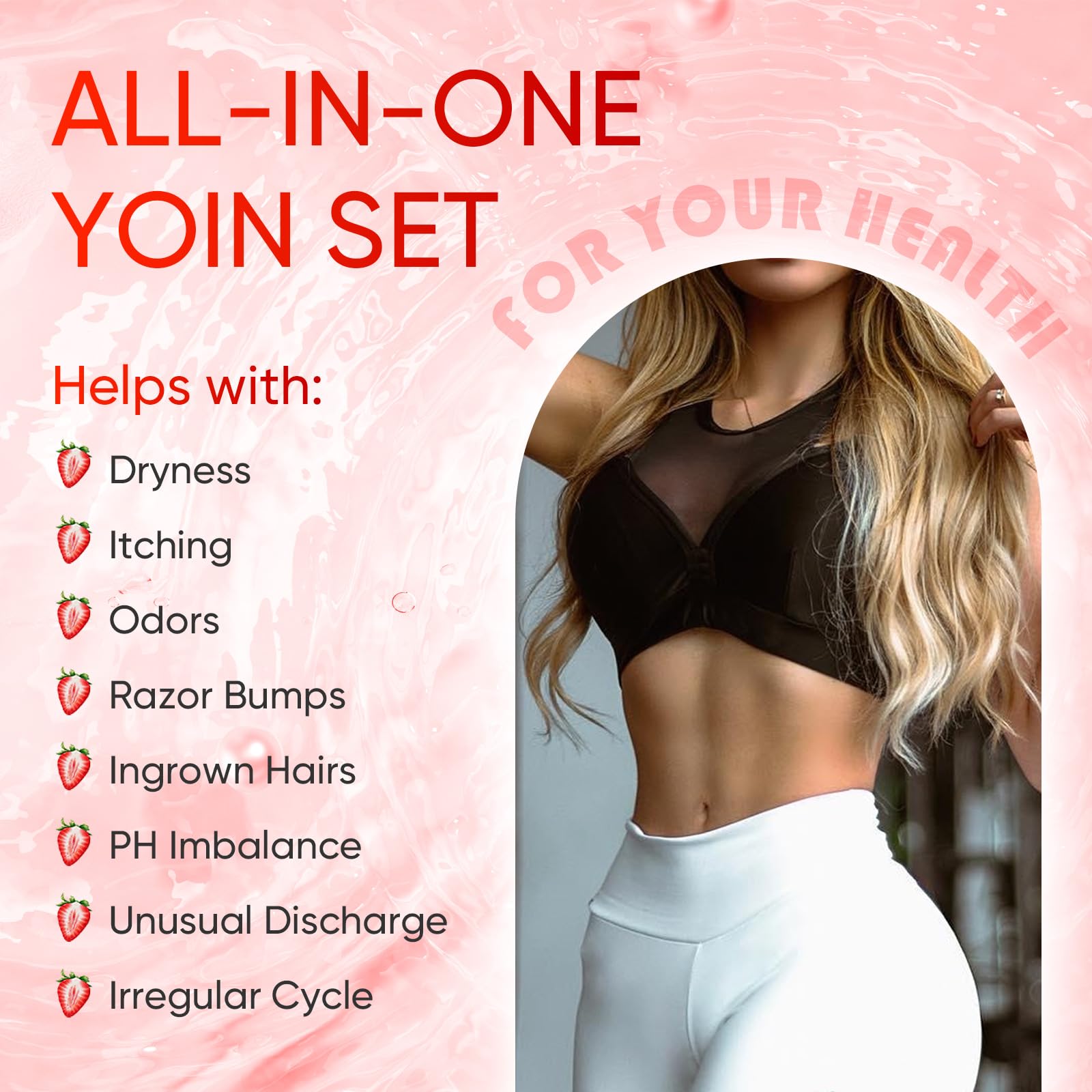 Feminine Wash & Yoni Soap Bar & Yoni Oil for Women pH Balance, Yoni Wash for Vaginal Moisturizing - AB Mystery