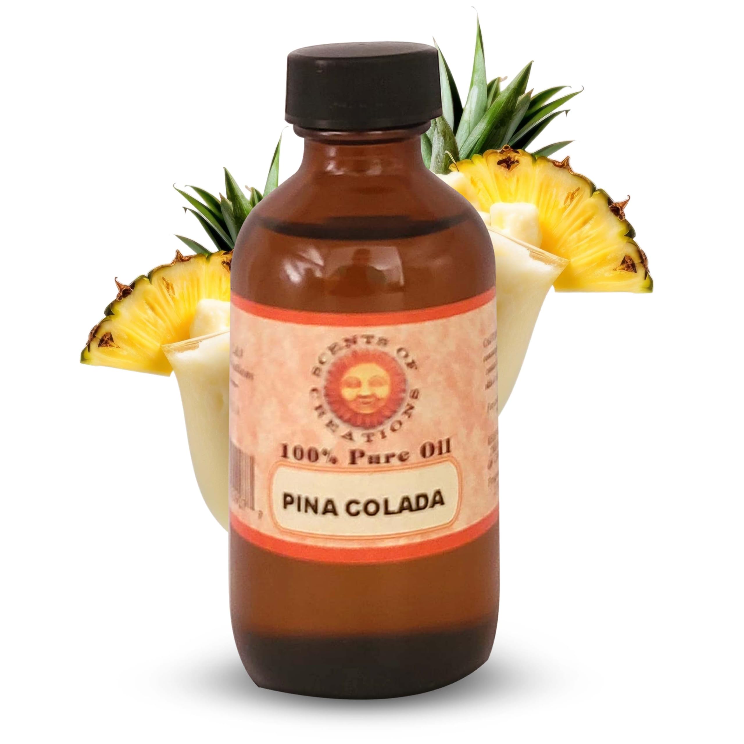 Essential Oil Pina Colada 2 OZ, 100% Natural undilute Oil, Value Size,Perfect - AB Mystery