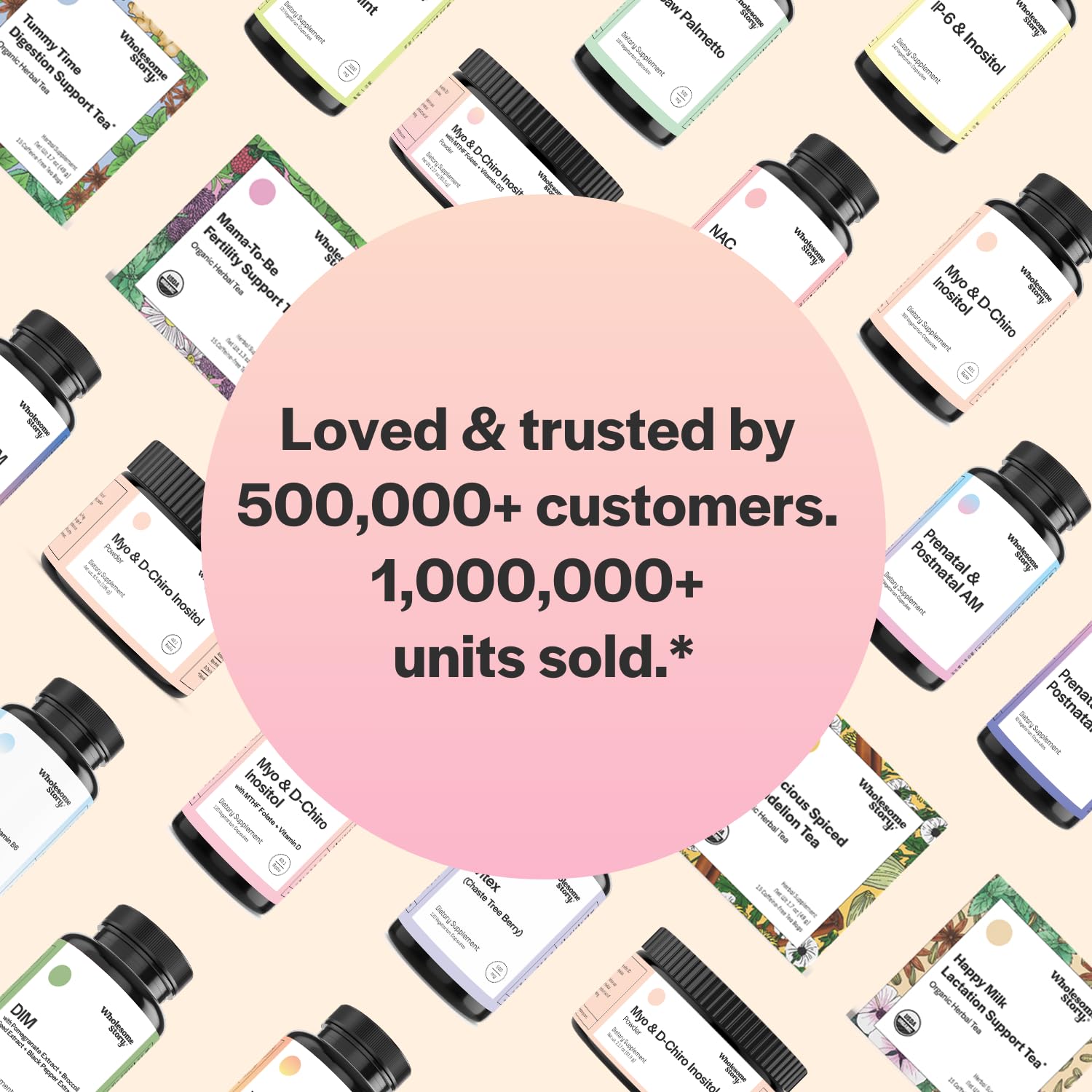 Myo-Inositol & D-Chiro Inositol Capsules with MTHF, Folate, Vitamin D| Support - AB Mystery