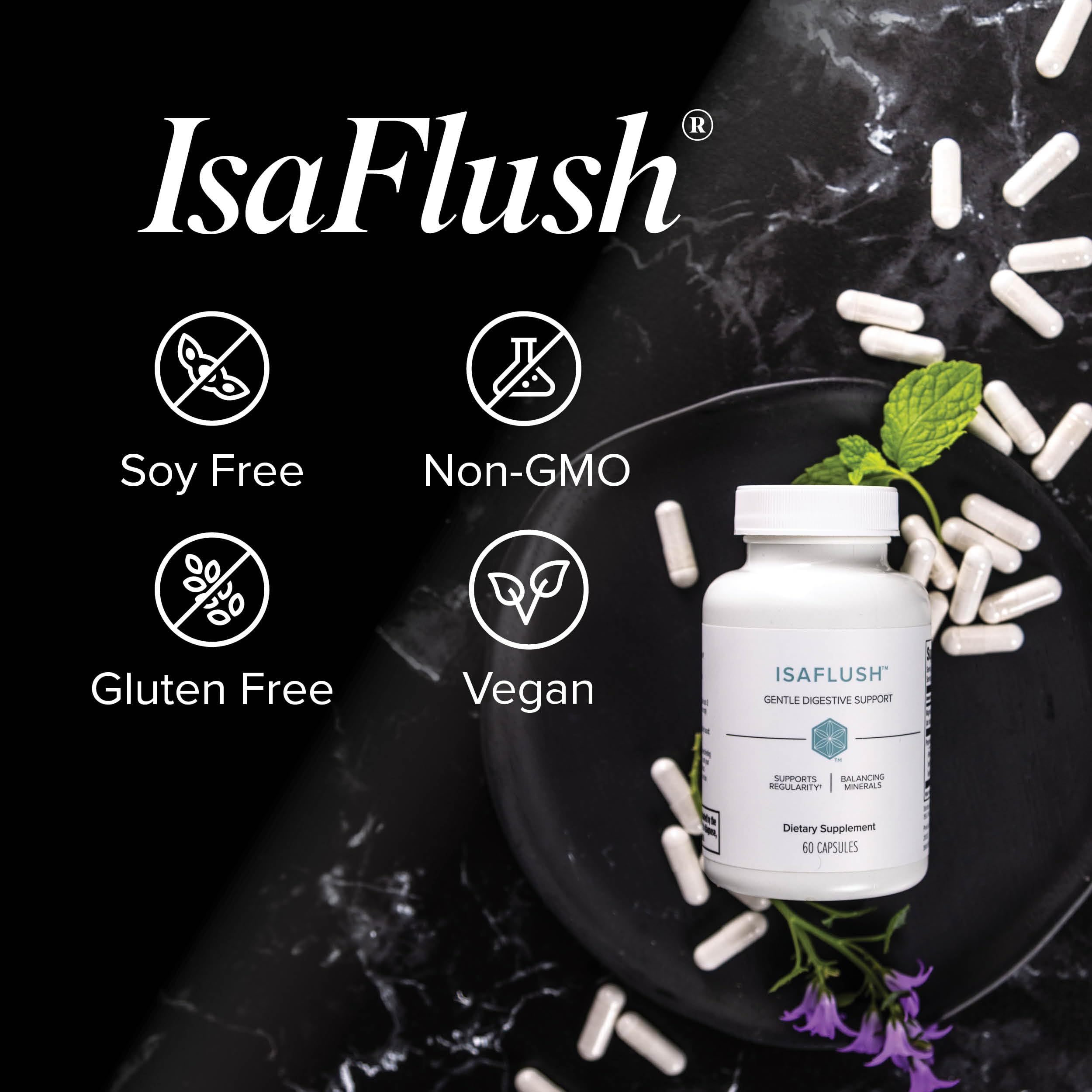 Isagenix IsaFlush - Gentle Digestive Support with Balanced Minerals Encouraging - AB Mystery
