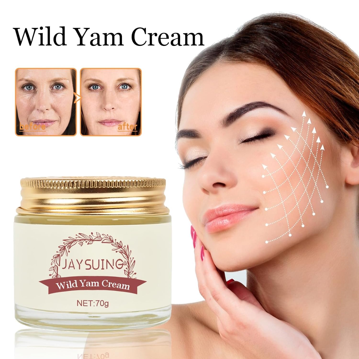 3PCS Wild Yam Cream, Annas Wild Yam Cream Organic for Hormone Balance, Women's Organic - AB Mystery