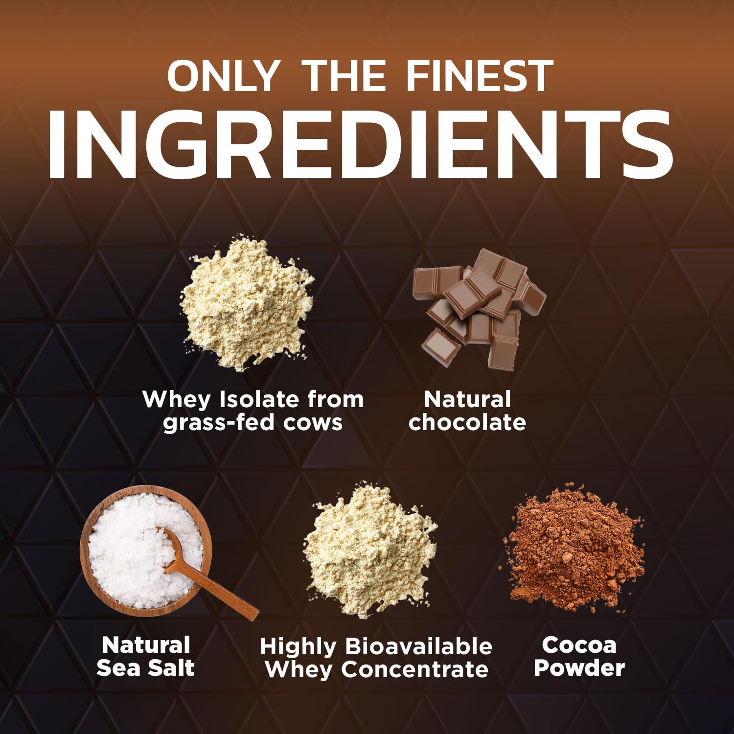 Nature's Premium 100% Whey Protein Powder, 24g of Protein, Double Rich Chocolate - AB Mystery