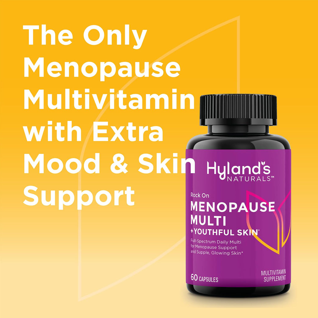 Hyland's Naturals Rock On Menopause + Youthful Skin Care Multivitamin for Women - AB Mystery