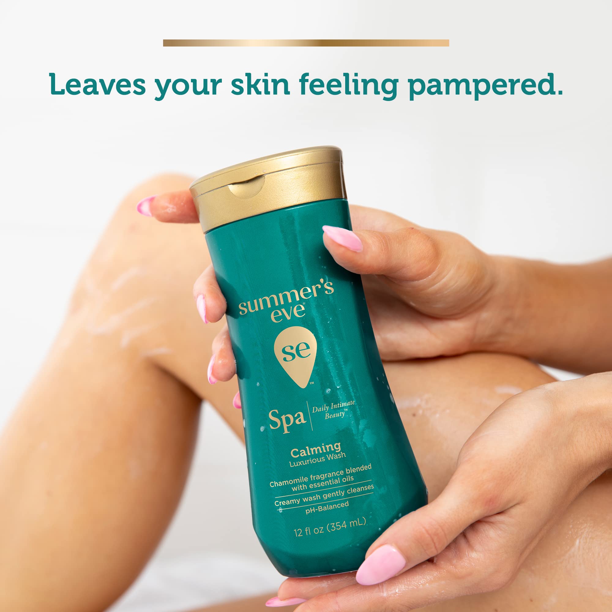 Summer's Eve Spa Daily Intimate Wash, Luxurious Cleansing All Over Feminine Body Wash - AB Mystery