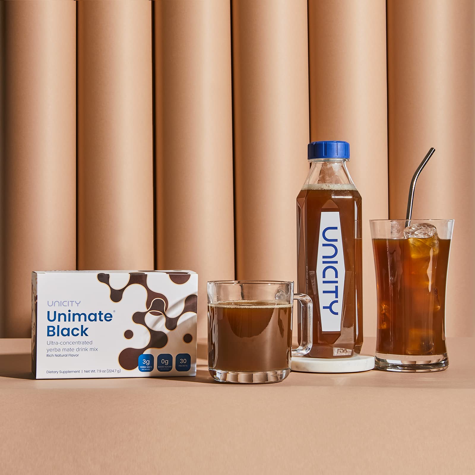 Unicity UNIMATE Black - Great Tasting - 30 Pack - AB Mystery