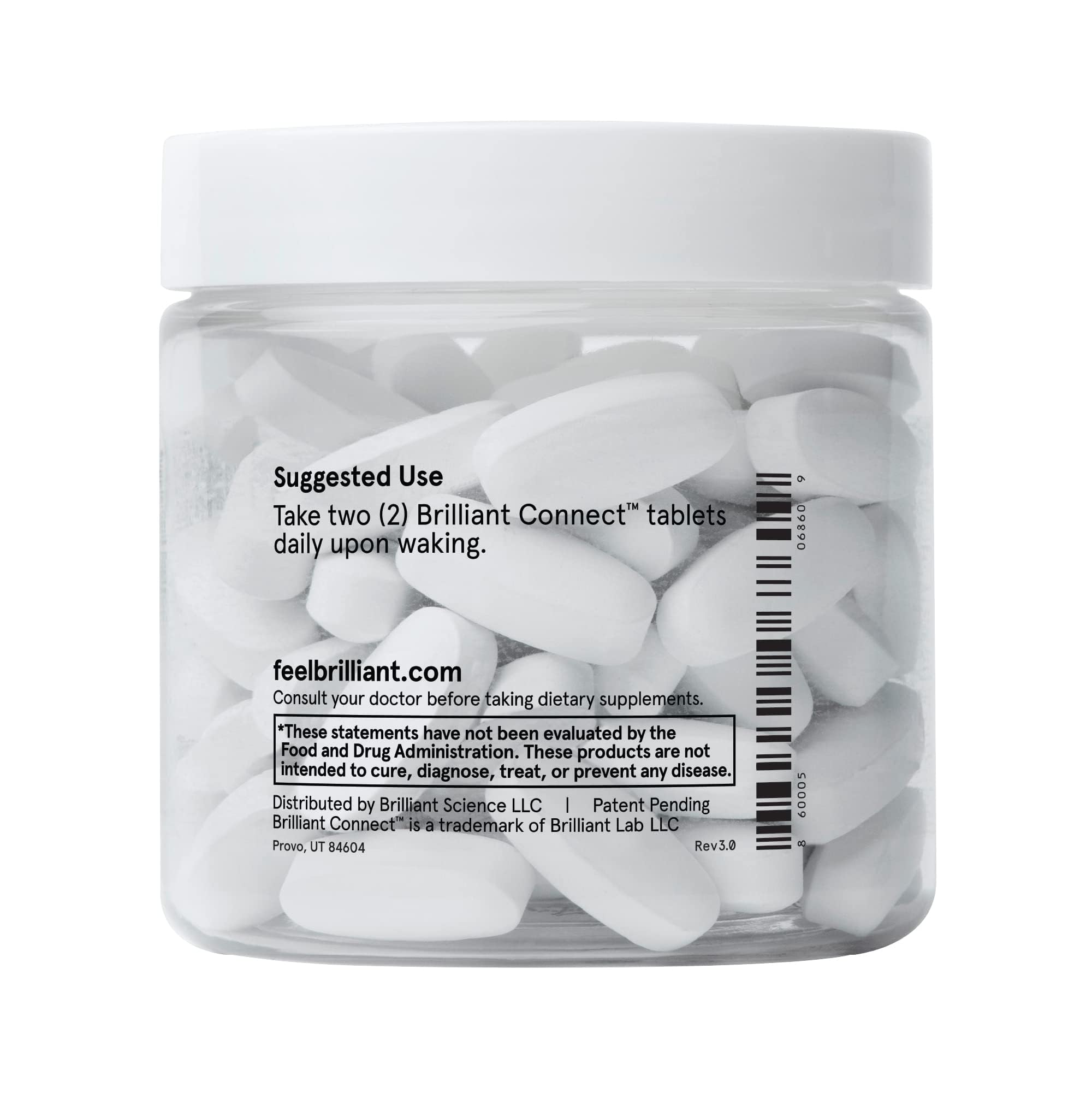 Brilliant Connect Period Health Supplement – Promotes Relief from Cramps, Fatigue Feel Brilliant