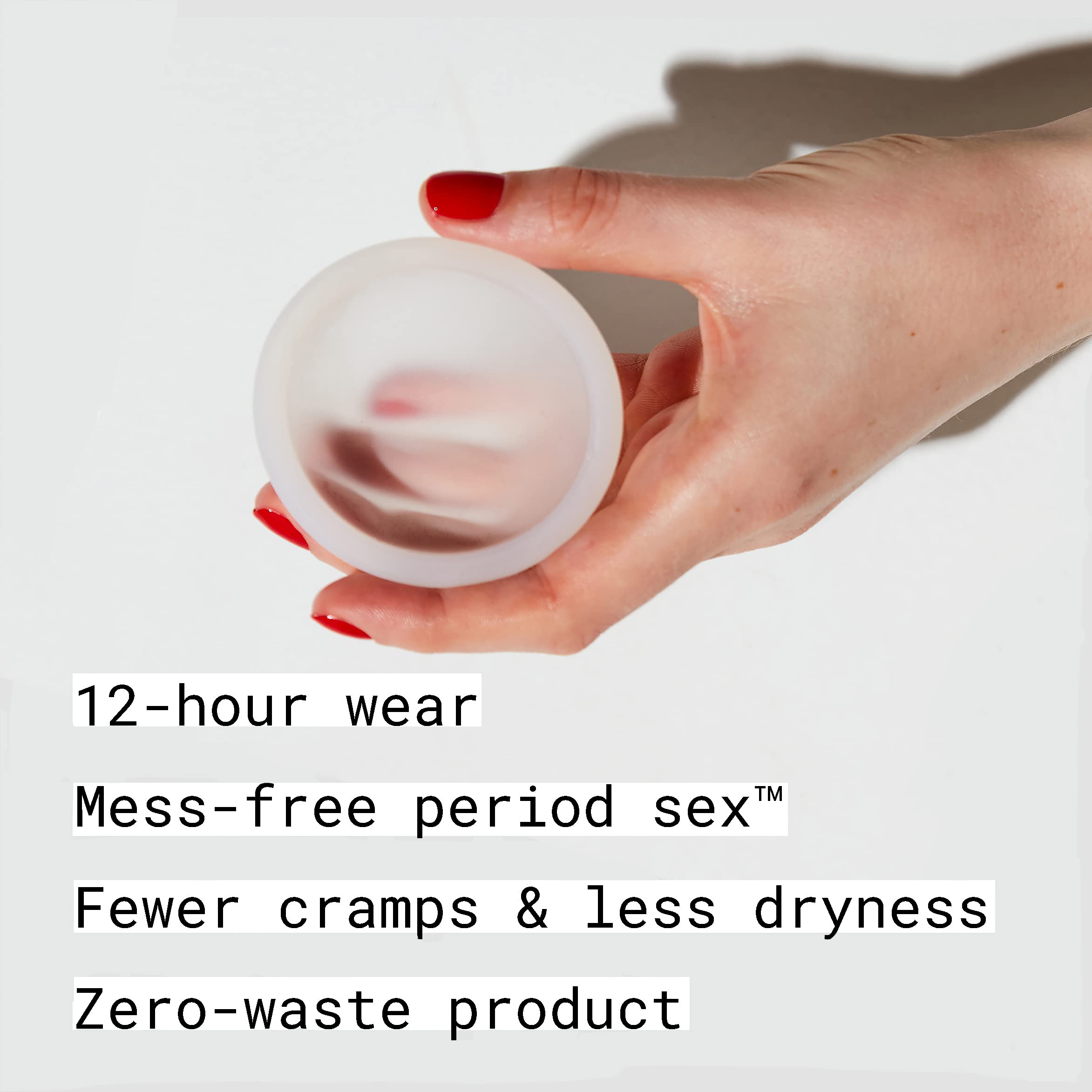 Flex Reusable Disc | Reusable Menstrual Disc | Tampon, Pad, and Cup Alternative | Capacity of 6 Super - AB Mystery