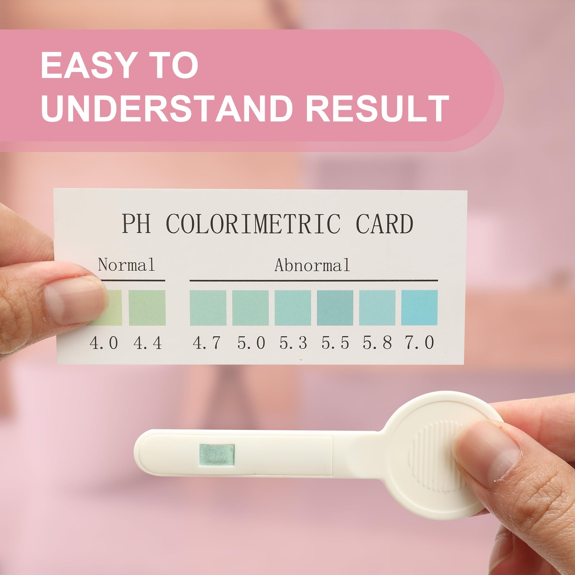 T TESTAHEAD Vaginal pH Test Strips, Feminine Health Vaginal pH Test Strips Kits - AB Mystery