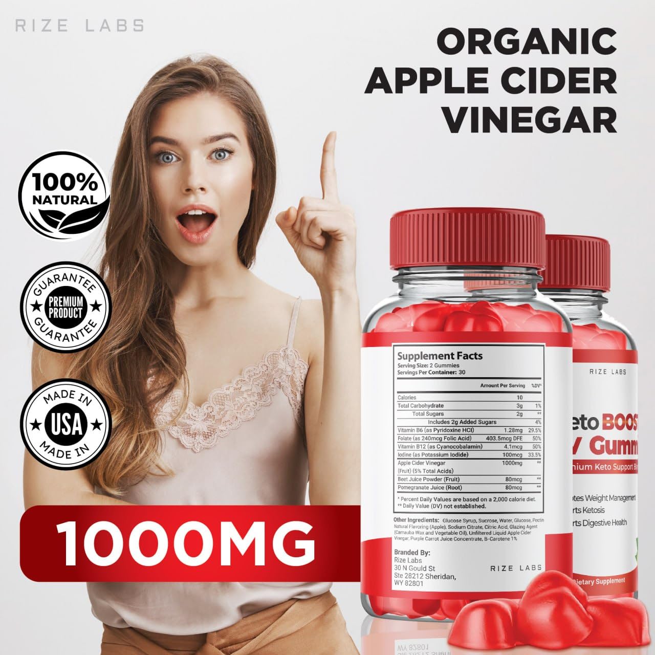 (2 Pack) Keto Boost ACV Gummies - Keto Boost ACV Gummies for Advanced Weight Loss