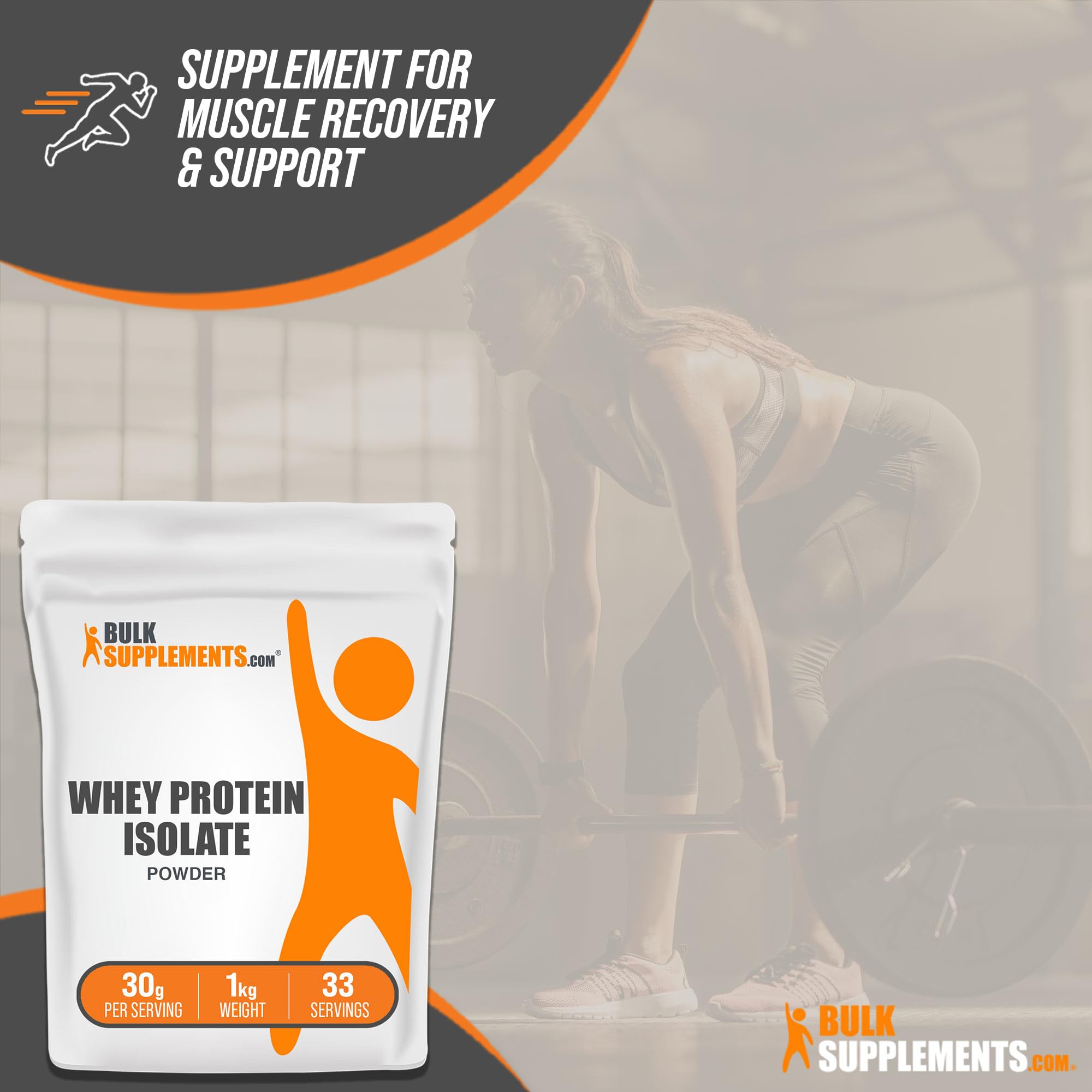 BulkSupplements.com Whey Protein Isolate Powder - Protein Supplement - Protein Powder - AB Mystery