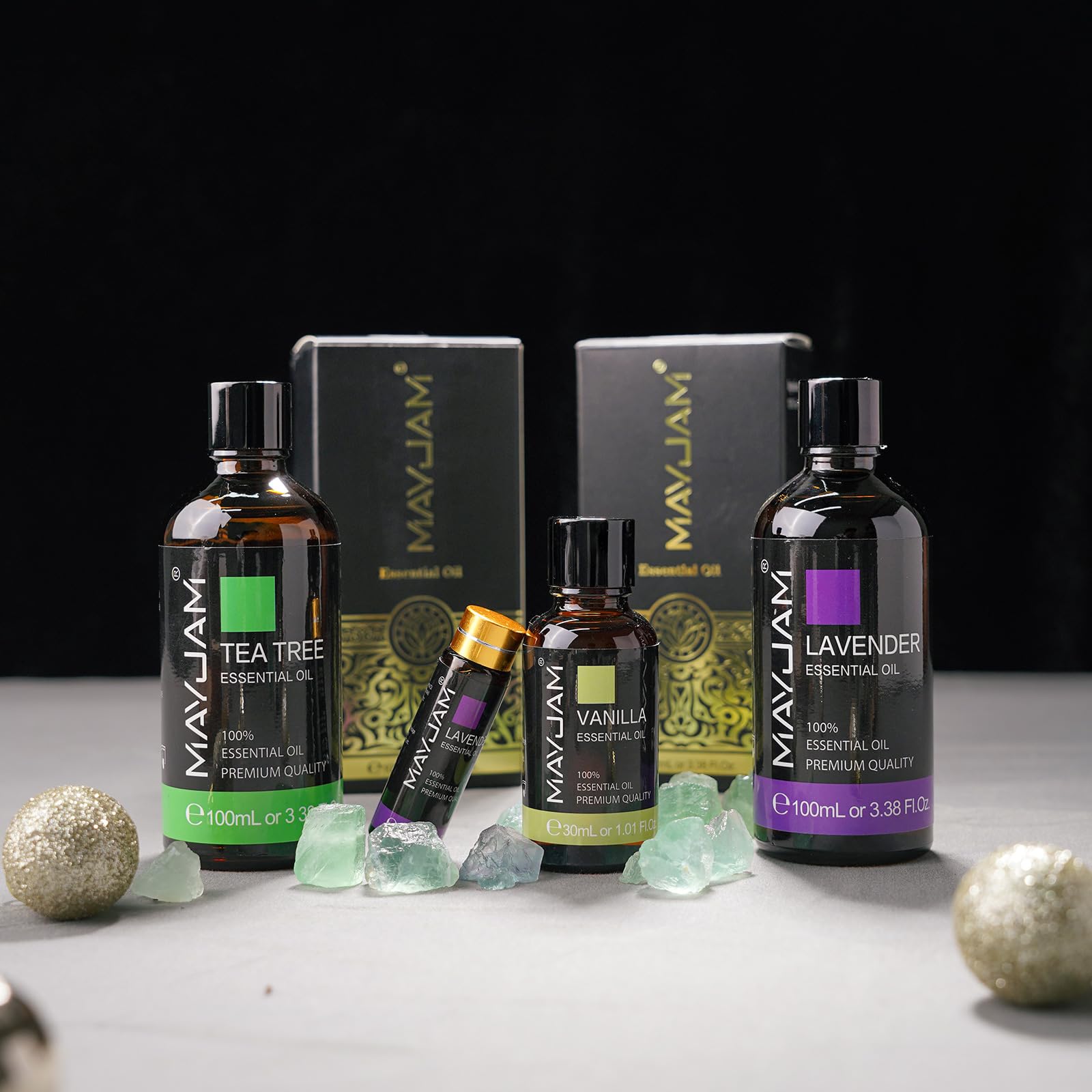 MAYJAM Essential Oil, Rosemary Oil 3.38FL.OZ - Rosemary Essential Oils for Diffusers for Home - AB Mystery