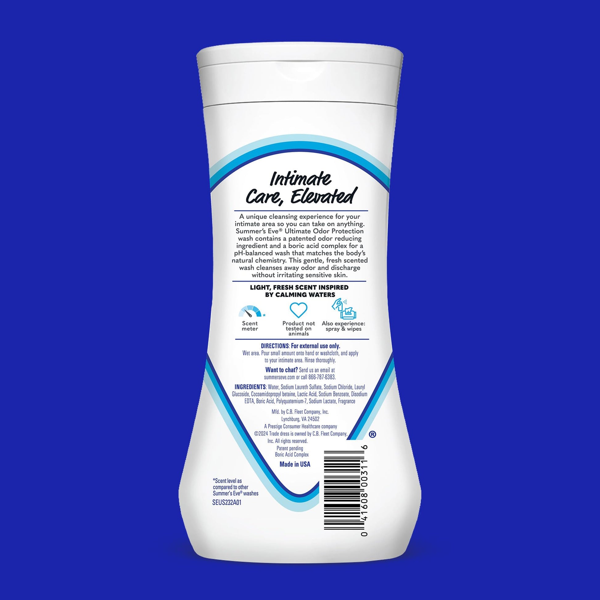 Summer's Eve, Ultimate Odor Control, Feminine Body Wash with Boric Acid, Removes Odor - AB Mystery