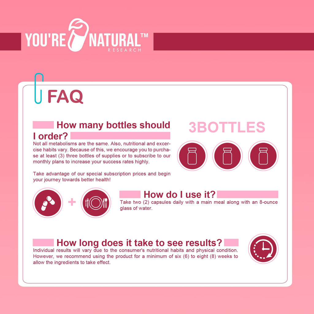 YOU'RE NATURAL Prenatal and Postnatal Vitamins for Women with Folate, DHA, Probiotics YOU'RE NATURAL