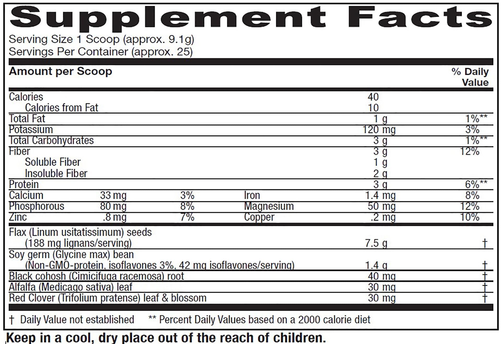 Vitanica Phytoestrogen Herbal Non-GMO PMS, Menopause Relief Supplement for Women, - AB Mystery