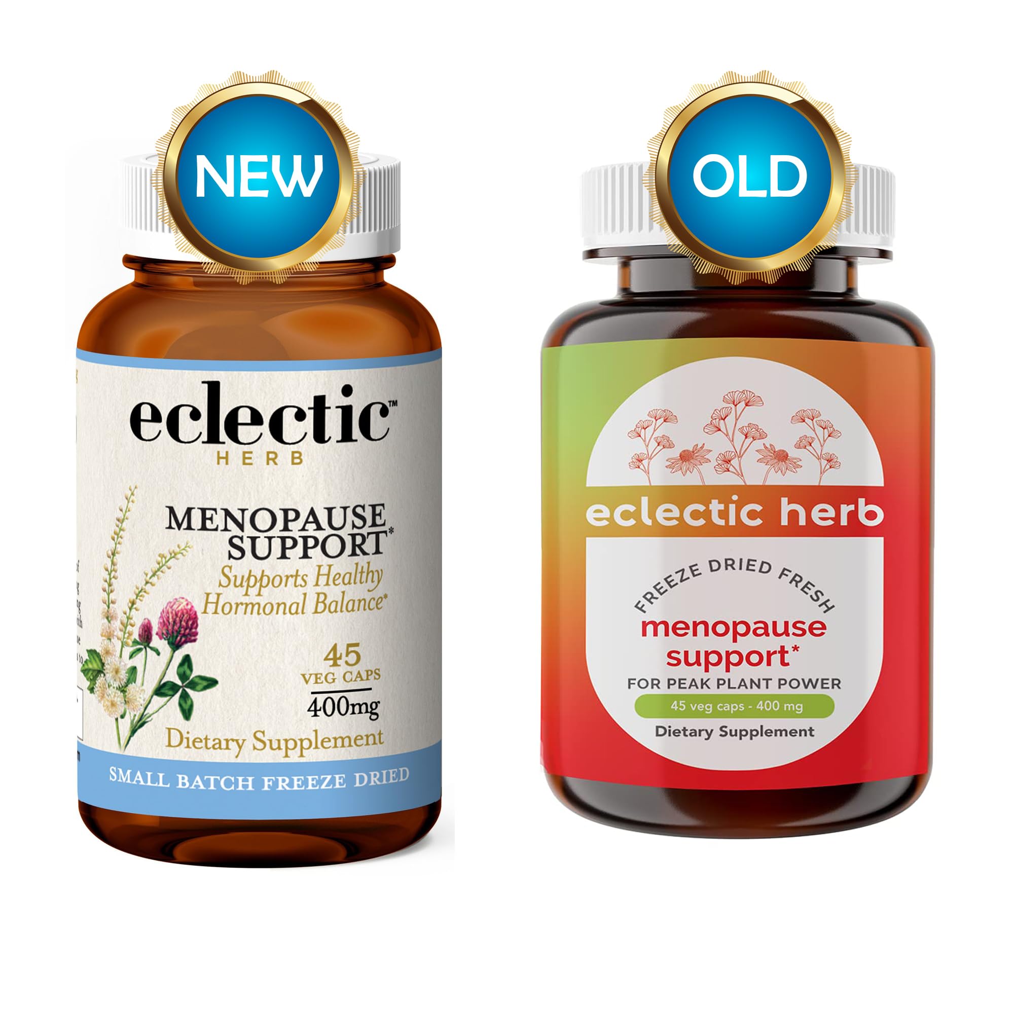 Eclectic Institute Raw Fresh Freeze-Dried Menopause Support | 45 CT (400 mg) - AB Mystery