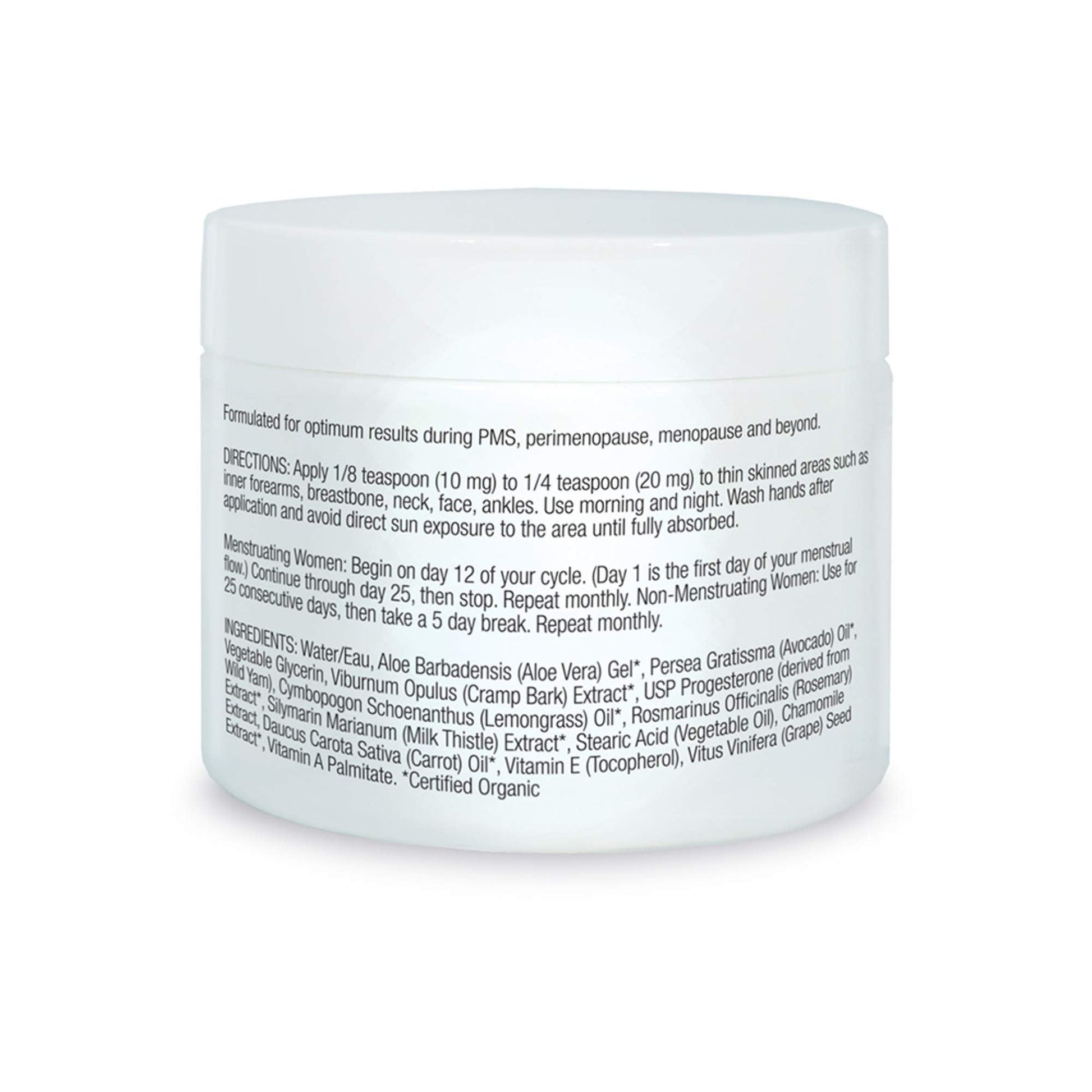 Organic Excellence Feminine Balance Therapy - USP Bio-Identical Progesterone Cream - 2 oz - AB Mystery