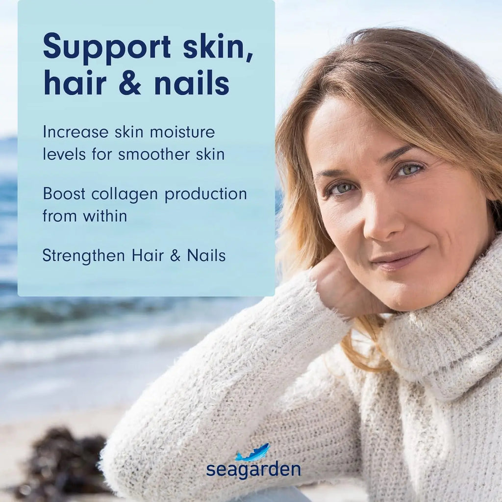 Seagarden Pure Marine Collagen Powder (Type I & III) | Wild-Caught Arctic Cod SEAGARDEN