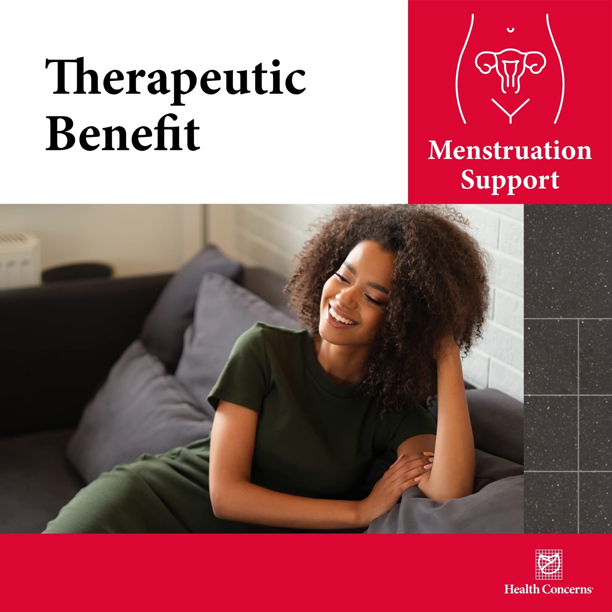 Health Concerns Woman's Balance - PMS Relief & Support Supplement for Women - Large, 90 Capsules - AB Mystery