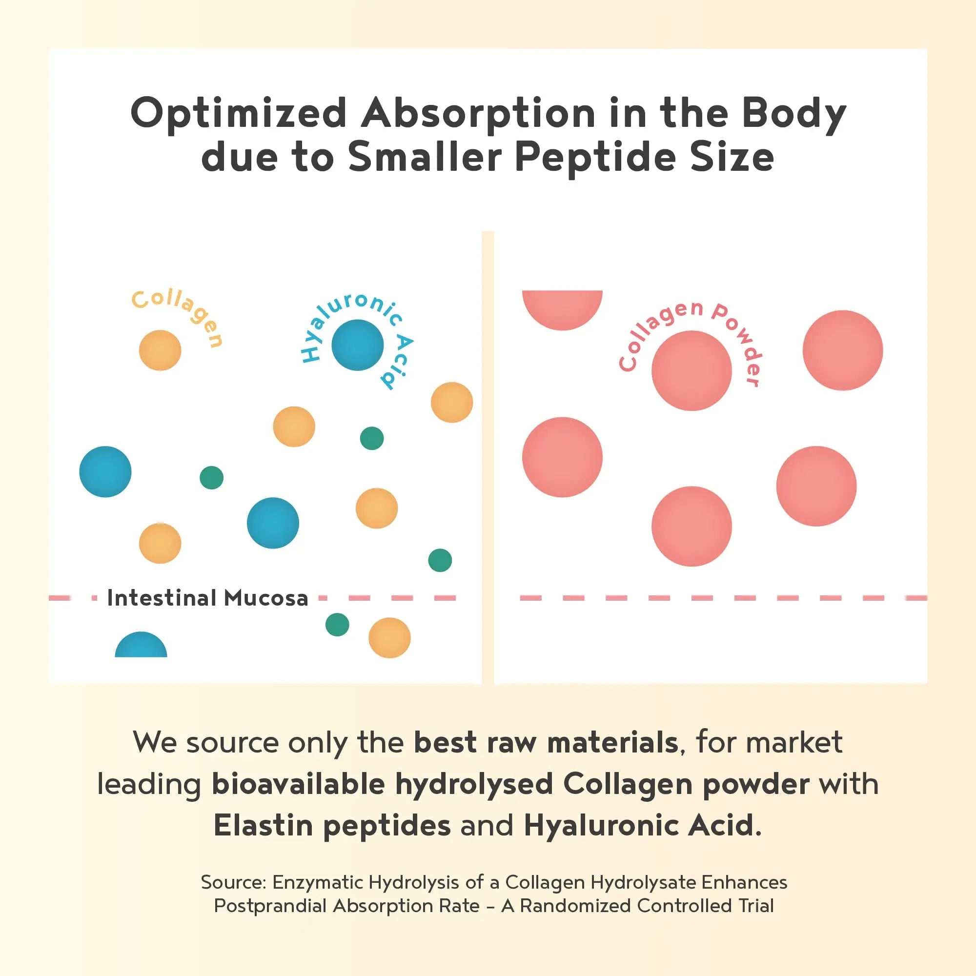 Vegan Collagen Powder with Hyaluronic Acid - Unflavoured 400g Powder - AB Mystery