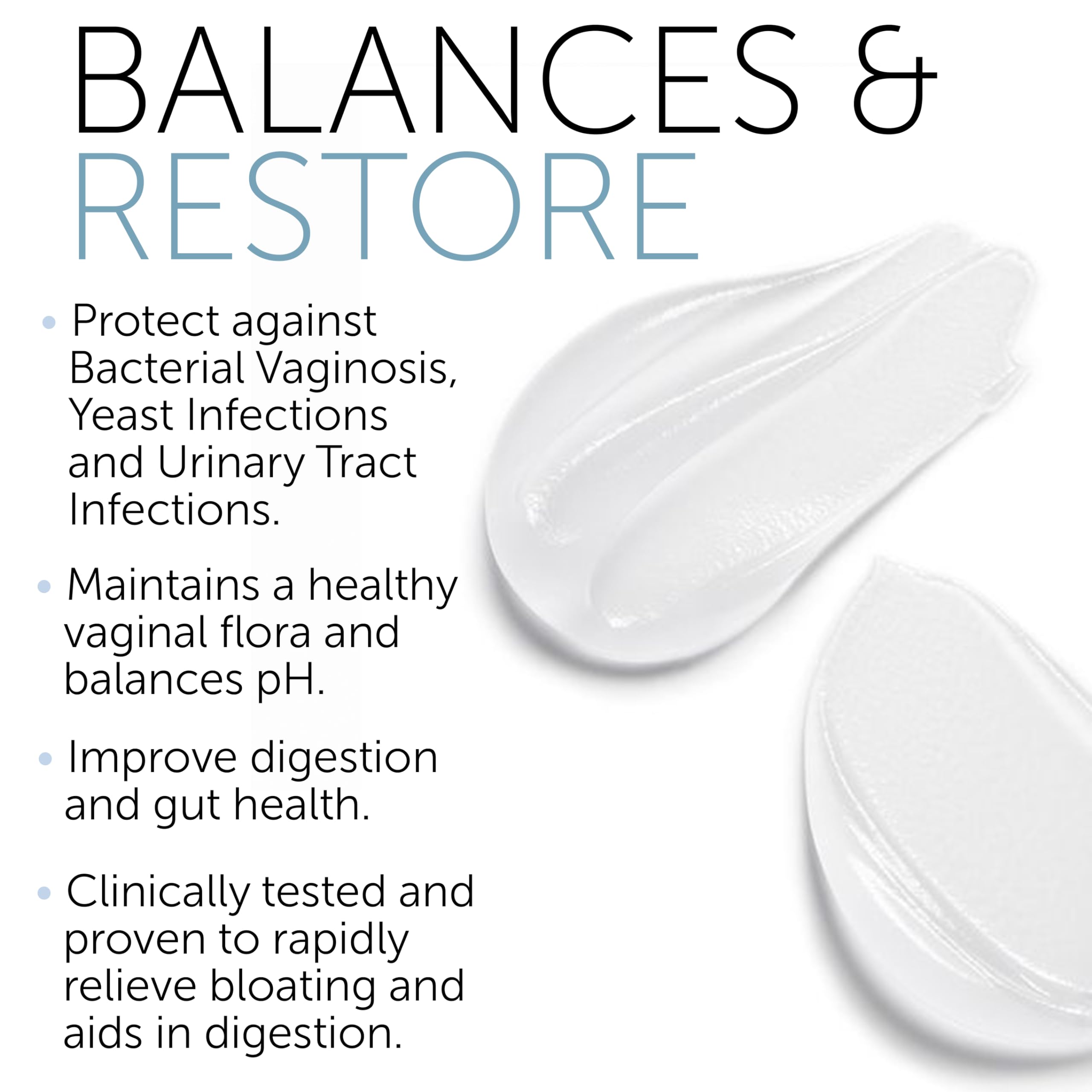 Vaginal Probiotic Gel | Yeast Infection & BV Treatment for Women | for Vaginal Odor Elimination - AB Mystery