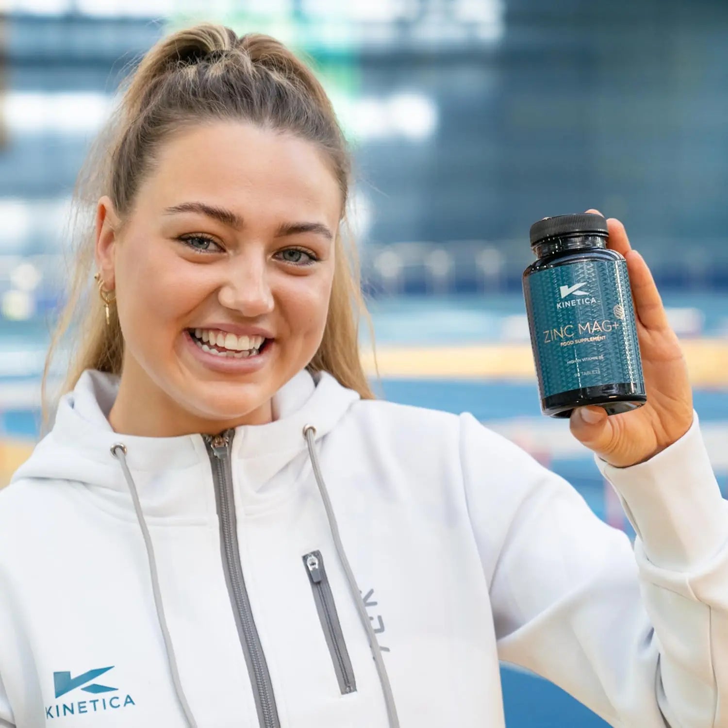 Kinetica Zinc Mg, 90 Capsules, 420 mg Magnesium, 16.5 mg Zinc Vitamins per Serve, 30 Servings. Sleep aid Kinetica