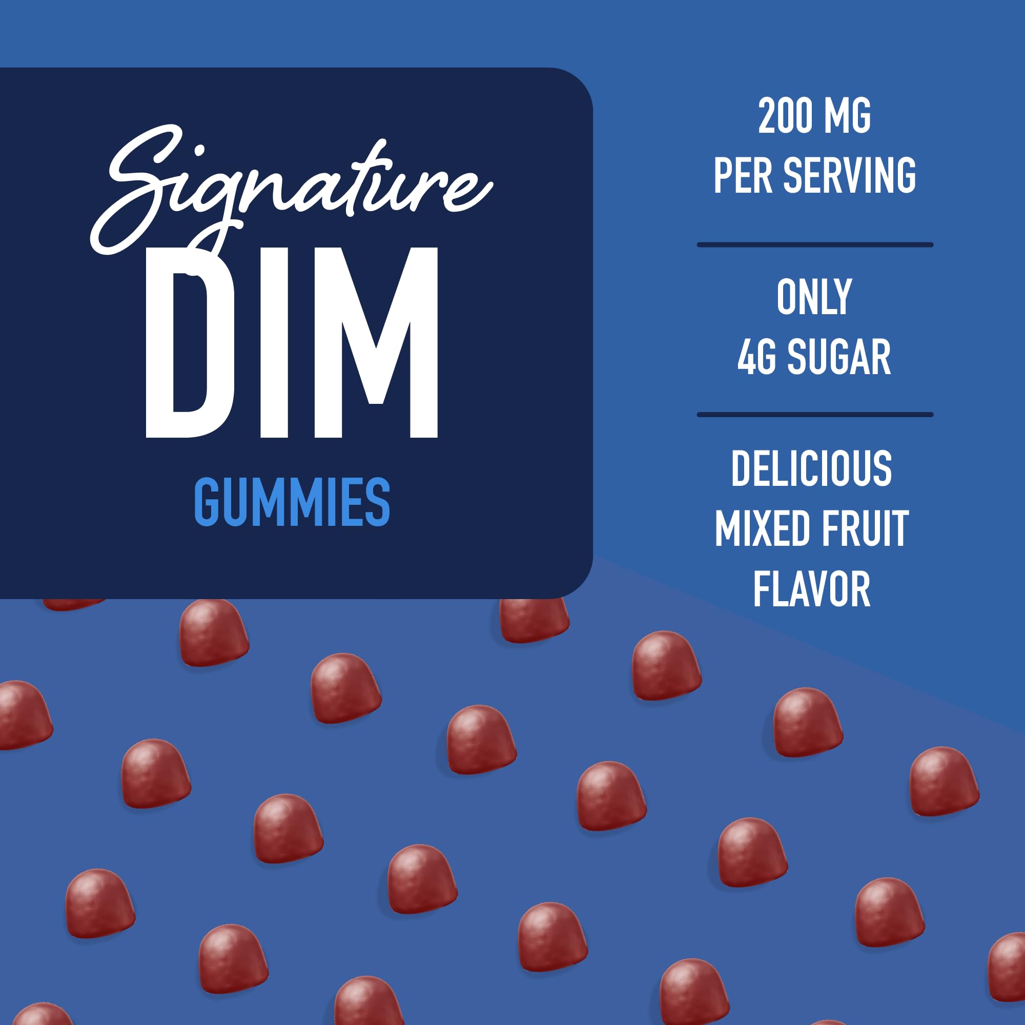 DIM Gummies | 200mg | Hormone Balance Gummies for PMS, Menopause, Hormonal Acne & More - AB Mystery