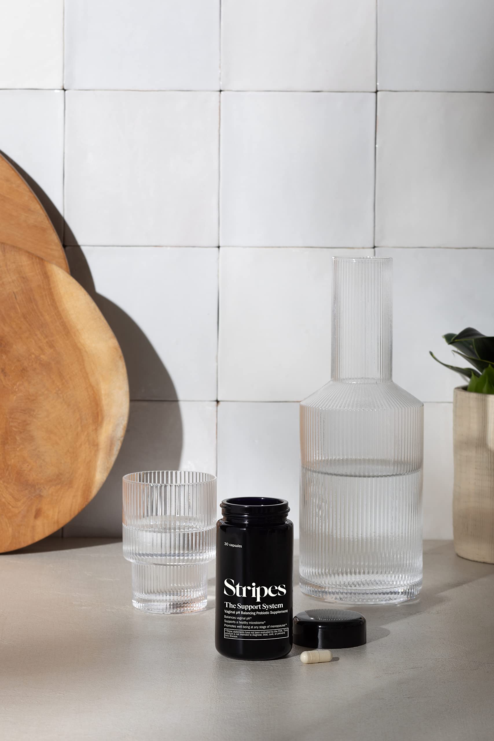 STRIPES by Naomi Watts - The Support System - Daily Vaginal Pre + Probiotic Maintains a Healthy pH - AB Mystery