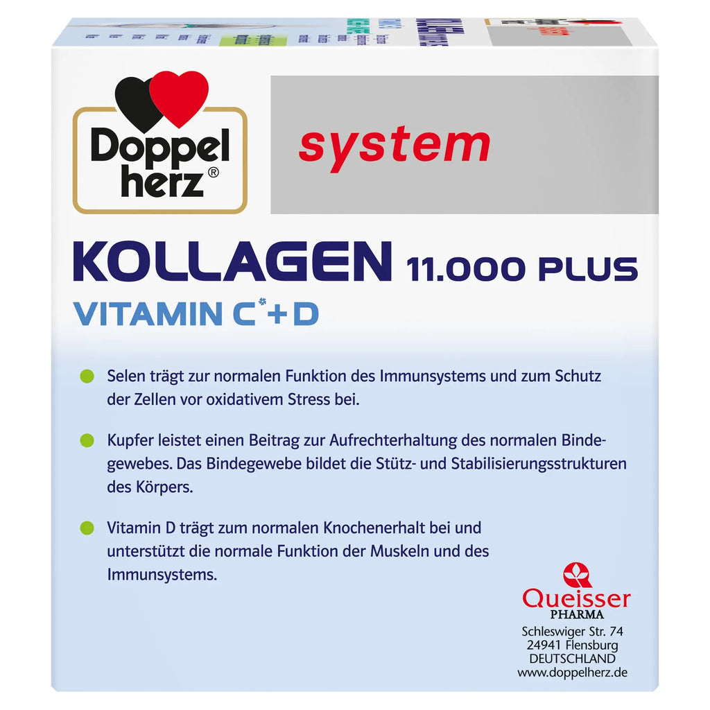 Doppelherz collagen 11,000 ampoules, 30 x 25 ml, PZN:7625039 - AB Mystery