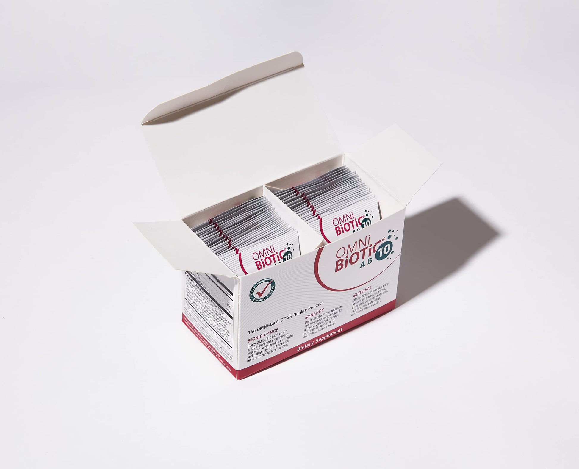 OMNi BiOTiC AB 10 - Clinically Tested Restorative Probiotic - Supports & Restores Gut Flora & Digestion - AB Mystery