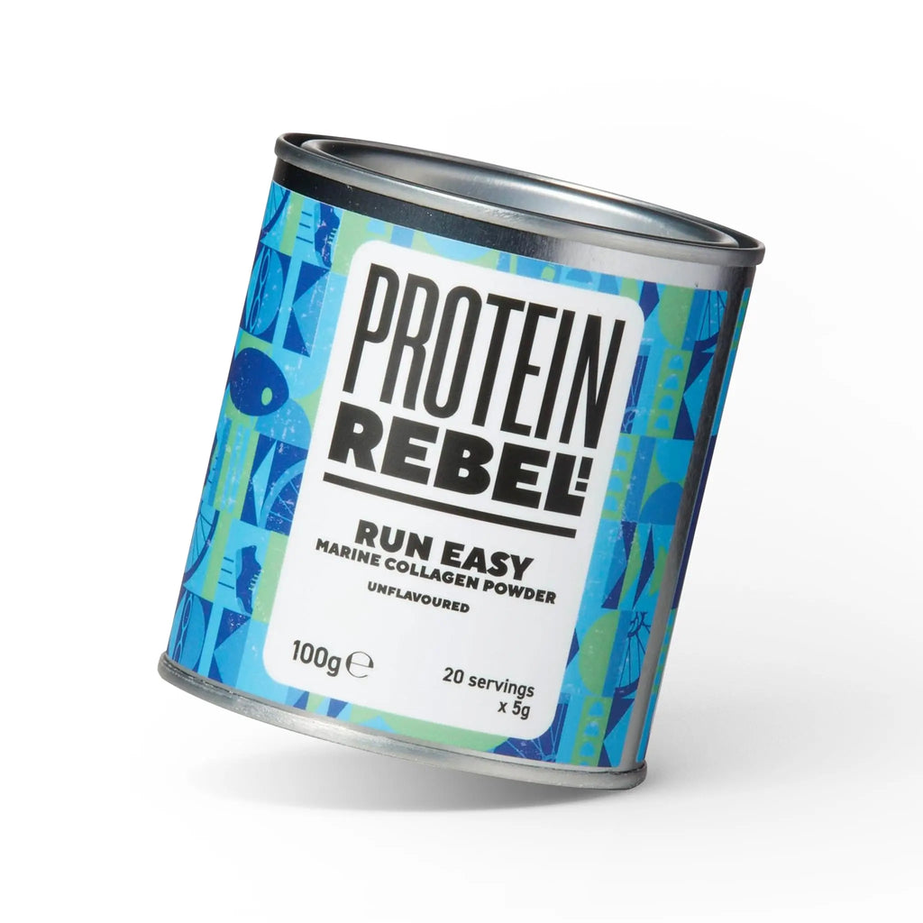 Protein Rebel - Run Easy Marine Collagen Powder for Running, Joint Support - Unflavoured Powder Collagen - AB Mystery