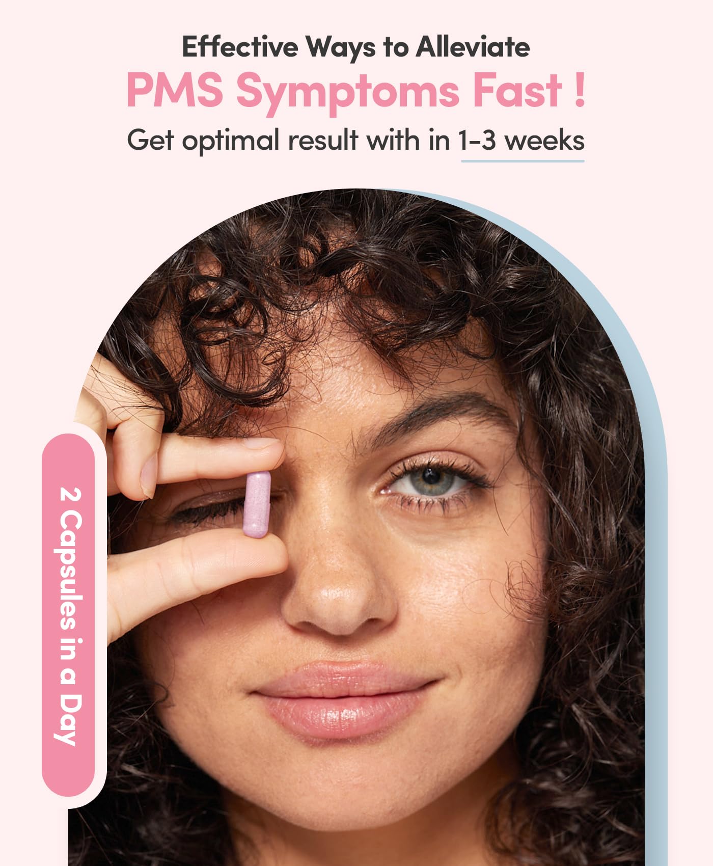 Ovira PMS Supplement for Women | Vitex Berry Extract for Period Cramps, Mood Support and Breast Tenderness - AB Mystery