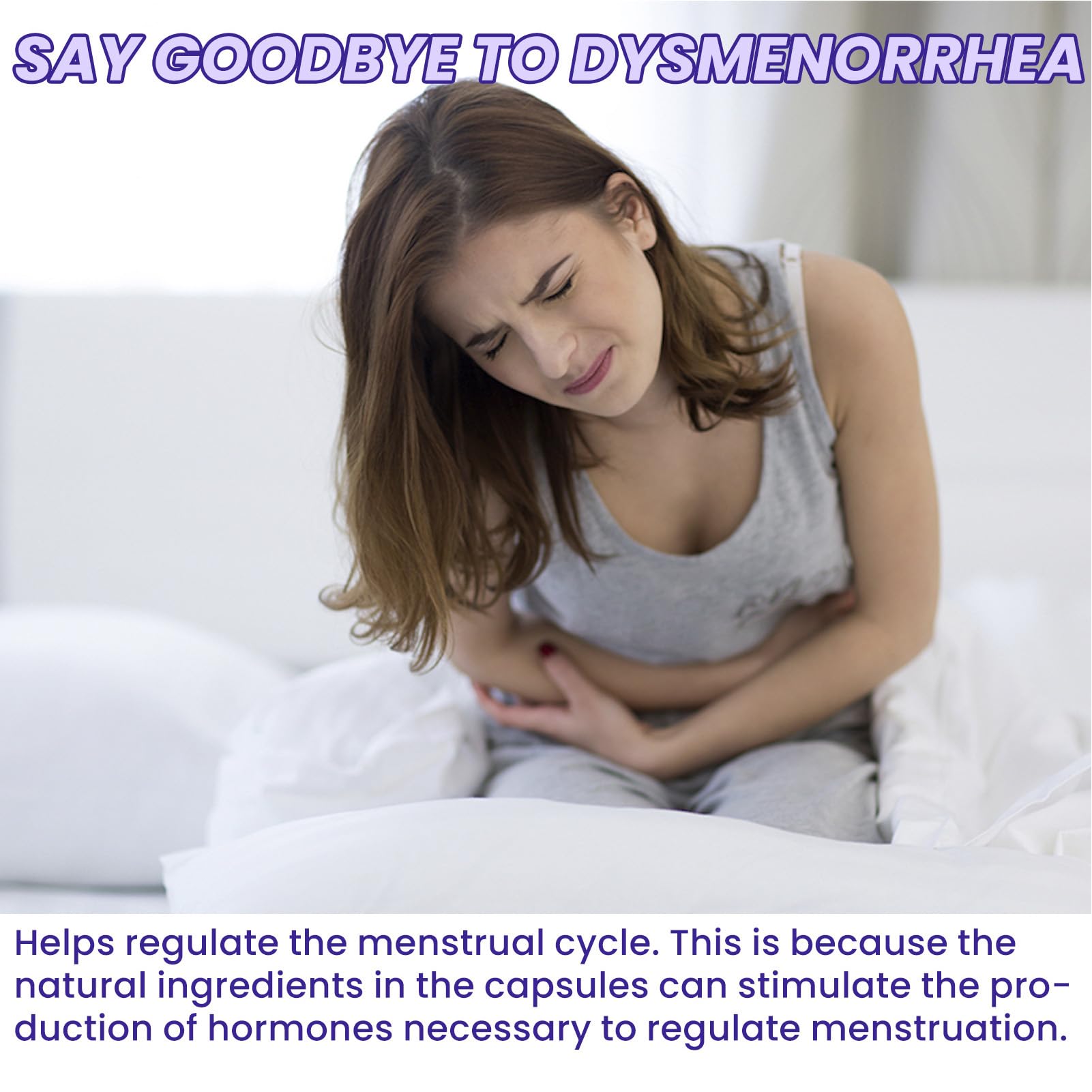 21pcs Care Capsules, Estrogen Supplement, Regulates Menstrual Cycle, Promotes Feminine Hormones - AB Mystery