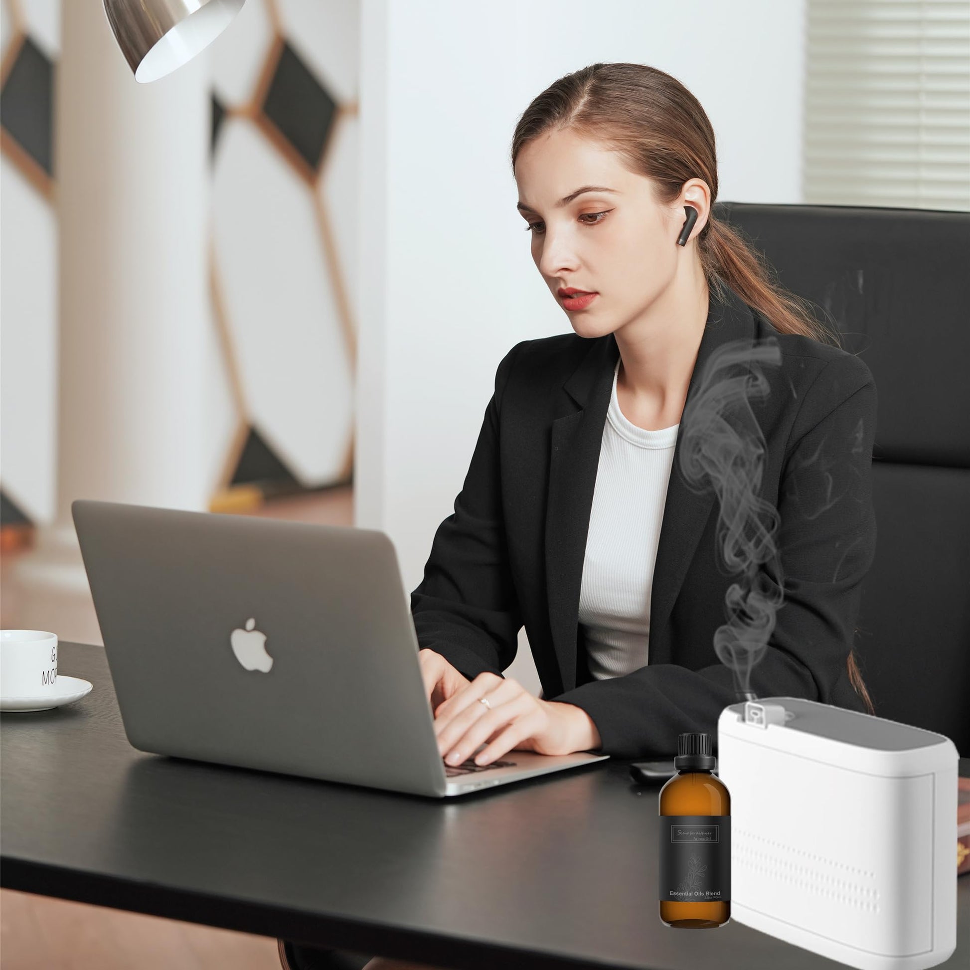 Homnas White Tea Essential Oil 100ML, Hotel Collection 100% Pure and Natural Aromatherapy Oil - AB Mystery