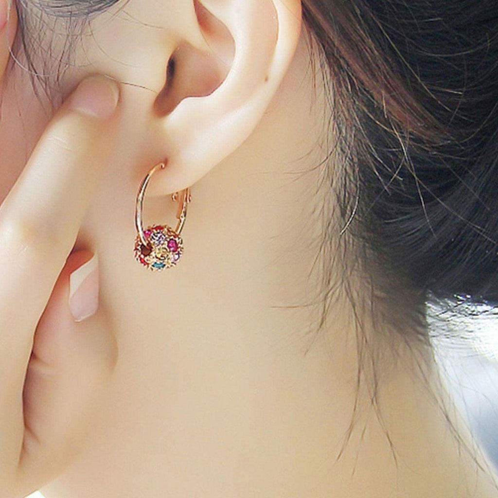 1 Pair Slimming Earrings, Weight Loss Earrings, Burning Fat Health Jewelry for Women Girls - AB Mystery