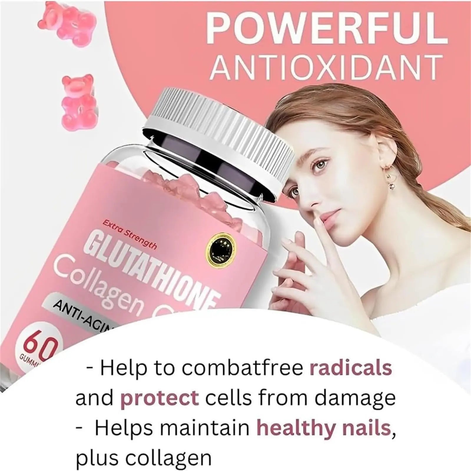 Caduola Glutathione Collagen Glow Gummies, Glutathione Collagen Glow Gummies - AB Mystery